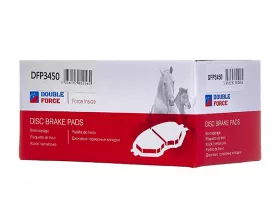 Колодки тормозные дисковые передние Double Force