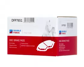 Колодки тормозные дисковые передние Double Force