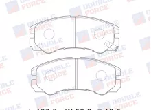 Колодки тормозные дисковые передние Double Force