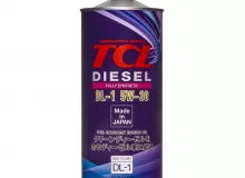 Масло для дизельных двигателей TCL Diesel, Fully Synth, DL-1, 5W30, 1л Масло для дизельных двигателей TCL Diesel, Fully Synth, DL-1, 5W30, 1л