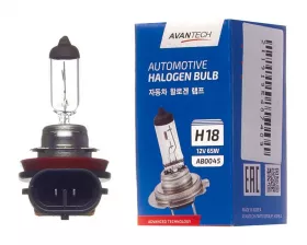 Лампа головного света Avantech H8 12V 35W Long Life
