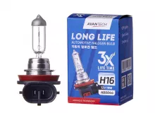 Лампа головного света Avantech H16 12V 19W Long Life