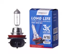 Лампа головного света Avantech H16 12V 19W Long Life