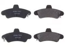 Колодки тормозные дисковые задние Double Force