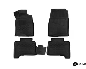 Коврики 3D в салон TOYOTA Hilux Surf, 2002-2009, внедорожник, П.Р., 4 шт. (полиуретан)