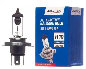 Лампа головного света Avantech H19 12V 60/55W