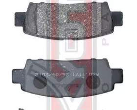 Колодки тормозные дисковые задние AKYOTO