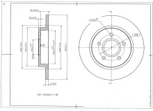 Диск тормозной AVANTECH