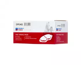 Колодки тормозные дисковые передние Double Force