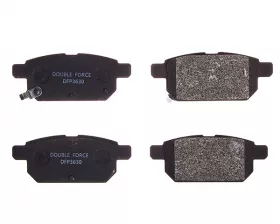 Колодки тормозные дисковые задние Double Force