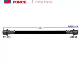 Шланг тормозной Double Force