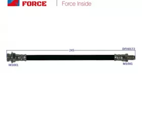 Шланг тормозной Double Force