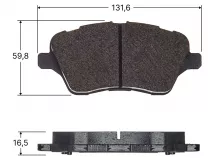 Колодки тормозные дисковые Avantech передние (противоскрипная пластина в компл.)