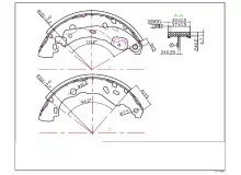 Колодки тормозные барабанные AVANTECH