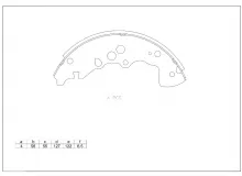 Колодки тормозные барабанные AVANTECH