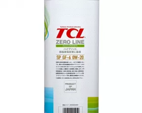 Масло моторное TCL Zero Line Fully Synth, Fuel Economy, SP, GF-6, 0W20, 4л