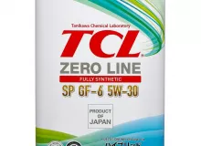 Масло моторное TCL Zero Line Fully Synth, Fuel Economy, SP, GF-6, 5W30, 4л