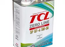Масло моторное TCL Zero Line Fully Synth, Fuel Economy, SP, GF-6, 5W30, 4л