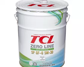 Масло моторное TCL Zero Line Fully Synth, Fuel Economy, SP, GF-6, 5W30, 20л