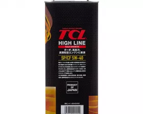 Масло моторное TCL High Line, Fully Synth, SP/CF, 5W40, 4л