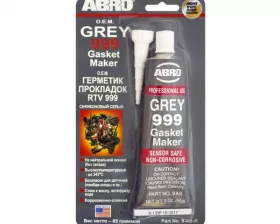 Герметик прокладок силиконовый OEM (серый) 85 г ABRO