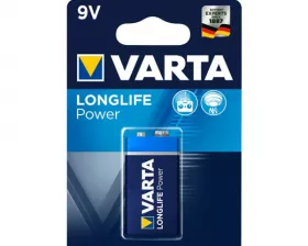 25423 Батарейка Varta Longlife 9V 6LR6 В1