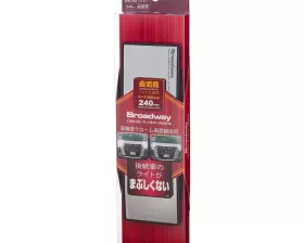 Зеркало заднего вида Napolex Chrome Wide Mirror, сферическое, 240 мм, антибликовое напыление для не тонированных авто