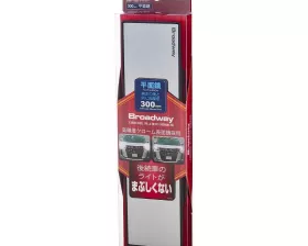 Зеркало заднего вида Napolex Chrome Wide Mirror, прямое, 300 мм, антибликовое напыление для не тонированных авто