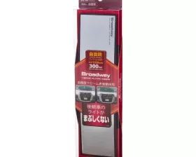 Зеркало заднего вида Napolex Chrome Wide Mirror, сферическое, 300 мм, антибликовое напыление для не тонированных авто