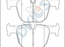 Дисковые тормозные колодки ADVICS (еврокерамика) задние Дисковые тормозные колодки ADVICS (еврокерамика) задние