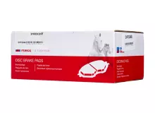 Колодки тормозные дисковые передние Double Force Колодки тормозные дисковые передние Double Force