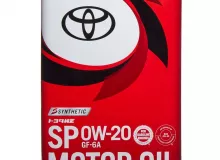 Масло моторное TOYOTA SP 0W-20, 4л
