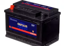 Аккумулятор OURSUN DIN L3R (DIN-70R), 70Ah, 670A, 278x174x190, бортик