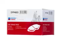 Колодки тормозные дисковые задние Double Force Колодки тормозные дисковые задние Double Force