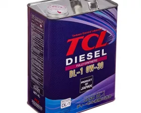 Масло моторное TCL Diesel DL-1, 0W-30, 4л