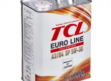 Масло моторное TCL Euro Line SP ACEA A3/B4, 5W-30, 4л