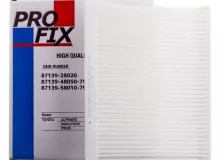 Фильтр салонный Profix