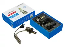 Лампа светодиодная  LED Avantech H4 12V/24V 45W, 3000К (комплект 2 шт.)