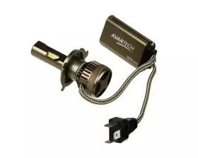 Лампа светодиодная  LED Avantech H4 12V 45W, 3000К (комплект 2 шт.)