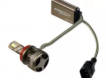 Лампа светодиодная  LED Avantech H8 12V 45W, 3000К (комплект 2 шт.)