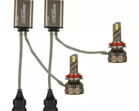 Лампа светодиодная  LED Avantech H11 / H16 12V 45W, 3000К (комплект 2 шт.)