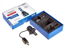 Лампа светодиодная  LED Avantech H4 12V 35W, 6500К  3500lm(комплект 2 шт.)