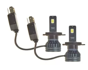 Лампа светодиодная  LED Avantech H4 12V 35W, 6500К  3500lm(комплект 2 шт.)