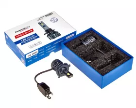 Лампа светодиодная  LED Avantech H19 12V 35W, 6500К 3500lm (комплект 2 шт.)