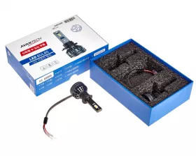 Лампа светодиодная  LED Avantech H1 12V 35W, 6500К 3500lm (комплект 2 шт.)