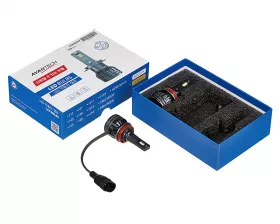 Лампа светодиодная  LED Avantech H9 12V 35W, 6500К 3500lm (комплект 2 шт.)