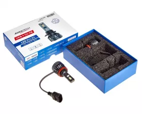 Лампа светодиодная  LED Avantech H11 / H16 12V 35W, 6500К 3500lm (комплект 2 шт.)