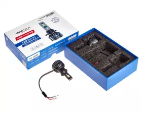 Лампа светодиодная  LED Avantech H3 12V 35W, 6500К 3500lm (комплект 2 шт.)