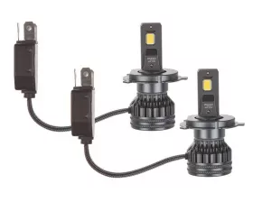 Лампа светодиодная  LED Avantech H4 12V 35W, 4300K 3500lm (комплект 2 шт.)