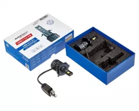 Лампа светодиодная  LED Avantech H19 12V 35W, 4300K 3500lm (комплект 2 шт.)